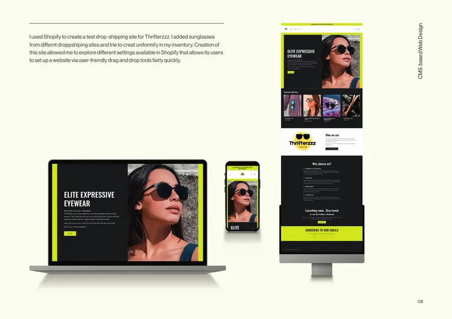 Thrifterzz Shopify storefront
